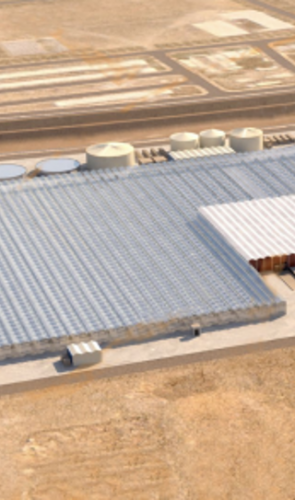 Retrofit works for Al Dahra Smart Farm